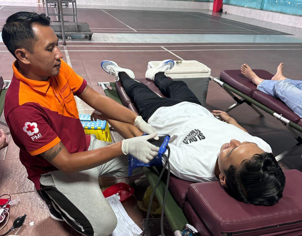 Kegiatan Donor Darah Banjar Bhineka Nusa Kauh